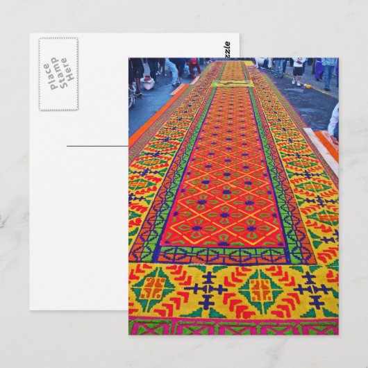 Alfombras de La Antigua 3 Briefkaart (Voorkant / Achterkant)