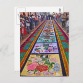 Alfombras de La Antigua 4 Briefkaart (Voorkant / Achterkant)