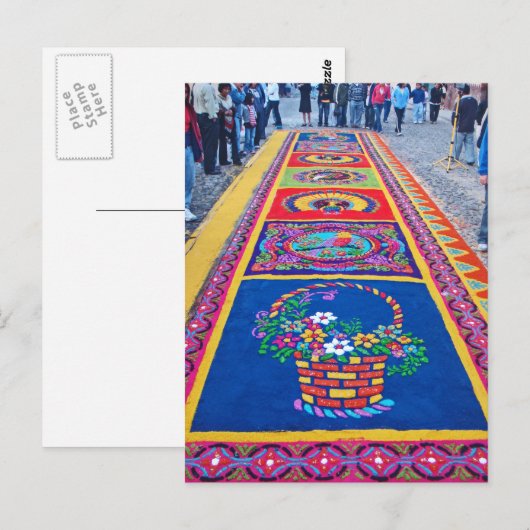 Alfombras de La Antigua 6 Briefkaart (Voorkant / Achterkant)