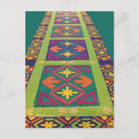 Alfombras de La Antigua 9 Briefkaart (Voorkant)