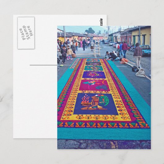 Alfombras de La Antigua Briefkaart (Voorkant / Achterkant)