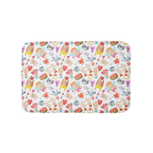 Alfombrilla de baño San Valentín Badmat (Voorkant)