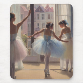 Alfombrilla de rató Bailarinas frente a la ventana Muismat