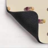 Alfombrilla de ratón con acuarela de corchos muismat (Hoek)