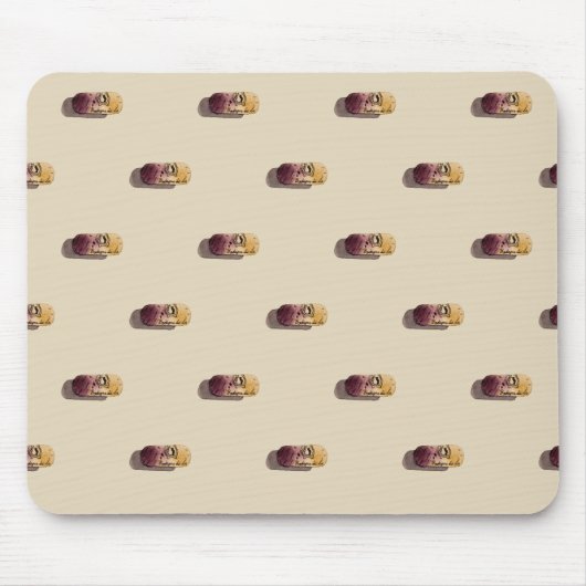 Alfombrilla de ratón con acuarela de corchos muismat (Voorkant)