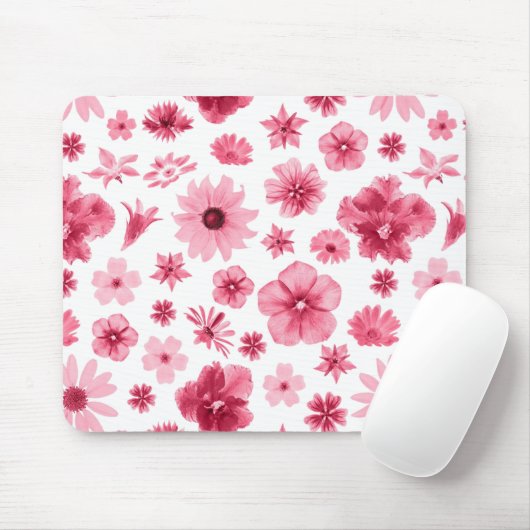 alfombrilla de ratón flores muismat (Met muis)