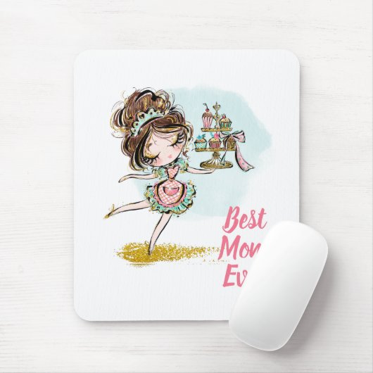 Alfombrilla de ratón para mamá muismat (Met muis)