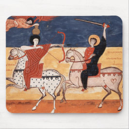 Alfombrilla guerreros medievales muismat