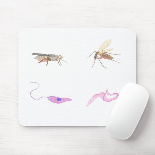Alfombrilla parasitología / Parasitology mat Muismat (Met muis)