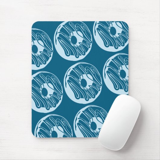 alfombrilla raton diseño donuts muismat (Met muis)