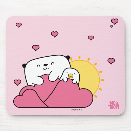 Alfombrilla ratón│Opi y Kipi Valentín Muismat (Voorkant)
