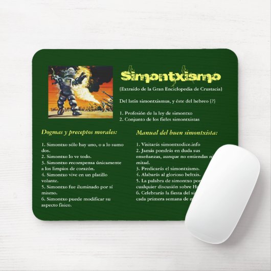 Alfombrilla SIMONTXISMO Muismat (Met muis)