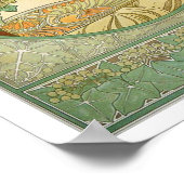 Alfons M. Mucha Poster (Hoek)