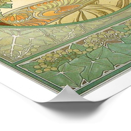 Alfons M. Mucha Poster (Hoek)