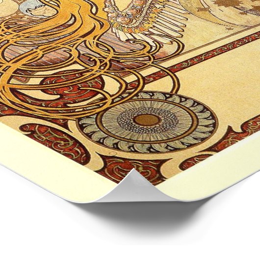 Alfons M. Mucha Poster (Hoek)