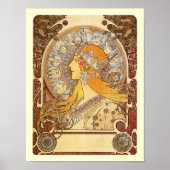 Alfons M. Mucha Poster (Voorkant)