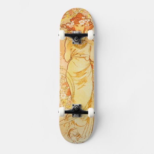  Alfons M. Mucha Skateboard (Voorkant)