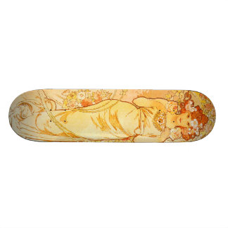 Alfons M. Mucha Skateboard