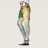 Alfons Mucha 1896 Lance Parfum Rodo Leggings (Links)