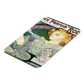 Alfons Mucha 1896 Lance Parfum Rodo Magneet (Linkerzijde)