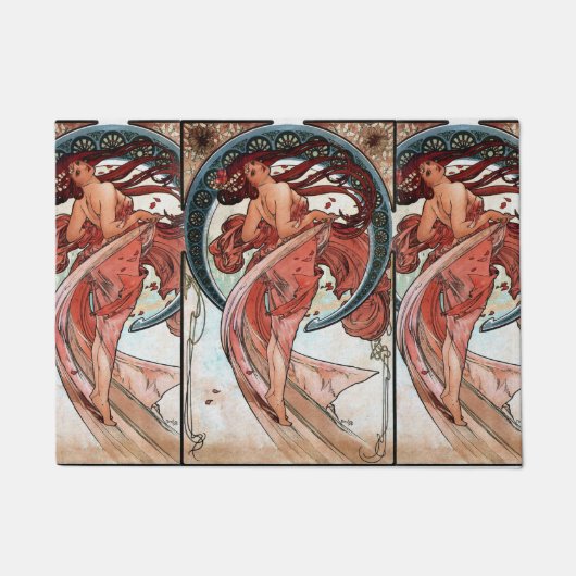 Alfons Mucha 1898 Dance Deurmat (Voorkant)