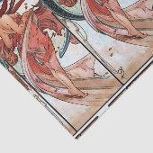 Alfons Mucha 1898 Dance Tissuepapier (Detail)