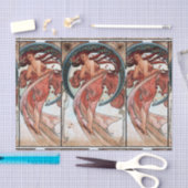 Alfons Mucha 1898 Dance Tissuepapier (Craft)