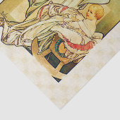 Alfons Mucha 1898 Food for Infants Tissuepapier (Detail)
