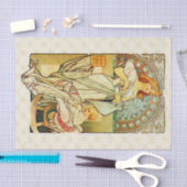 Alfons Mucha 1898 Food for Infants Tissuepapier (Craft)