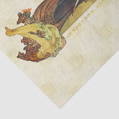 Alfons Mucha 1898 Medea Tissuepapier (Detail)