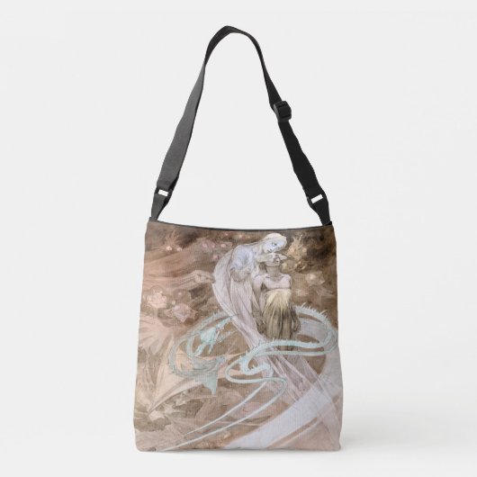 Alfons Mucha 1899 Le Pater Crossbody Tas (Achterkant)