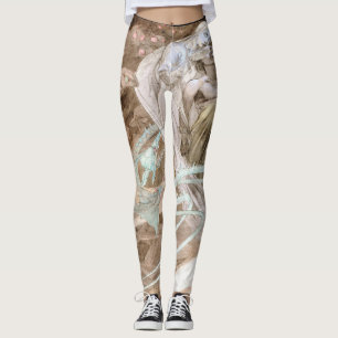 Alfons Mucha 1899 Le Pater Leggings