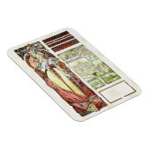 Alfons Mucha 1900 Oostenrijks paviljoen Magneet (Rechterzijde)