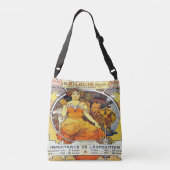 Alfons Mucha 1903 Exposition Universelle Crossbody Tas (Achterkant)