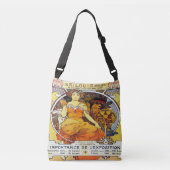 Alfons Mucha 1903 Exposition Universelle Crossbody Tas (Voorkant)