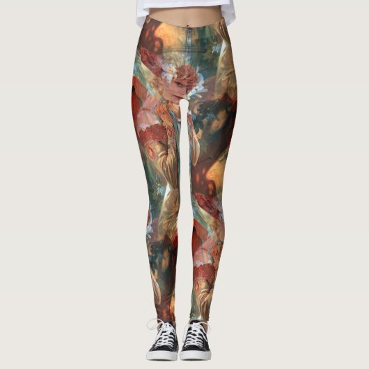 Alfons Mucha 1903 Lefevre Utile Leggings (Voorkant)