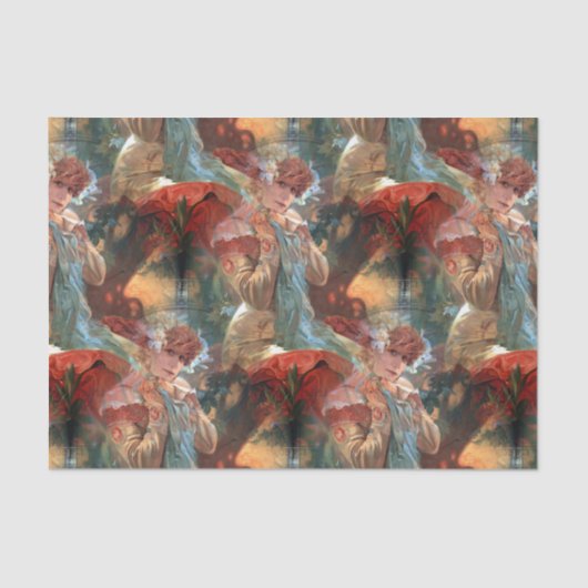 Alfons Mucha 1903 Lefevre Utile Tissuepapier (Voorkant)