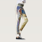 Alfons Mucha 1911 Princezna Hyacinta Leggings (Rechts)