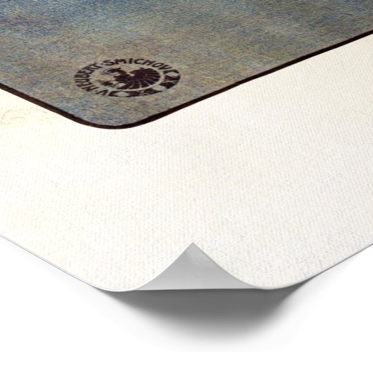 Alfons Mucha 1911 Princezna Hyacinta Poster (Hoek)