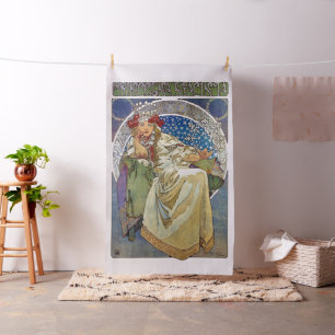 Alfons Mucha 1911 Princezna Hyacinta Stof