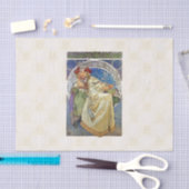 Alfons Mucha 1911 Princezna Hyacinta Tissuepapier (Craft)