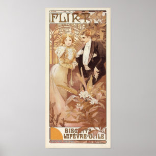 Alfons Mucha - Art Nouveau Poster