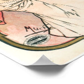 Alfons Mucha - Art Nouveau Poster (Hoek)