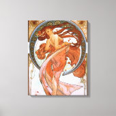 Alfons Mucha: Dance Canvas Afdruk (Voorkant)