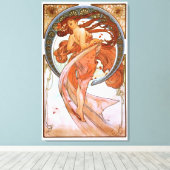 Alfons Mucha: Dance Canvas Afdruk (Insitu (Houten vloer))