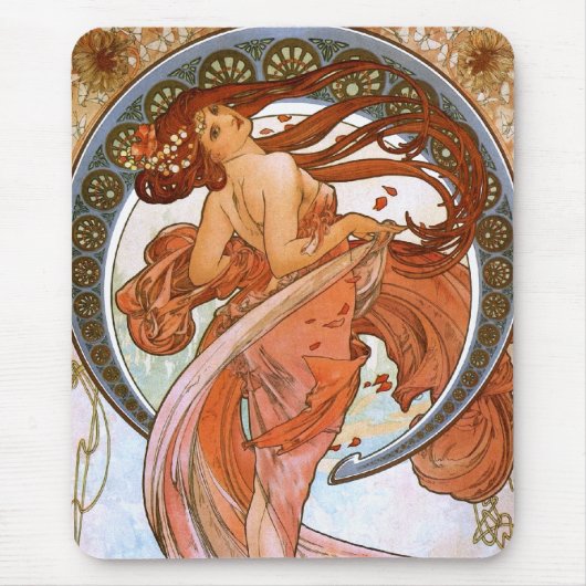 Alfons Mucha: Dance Muismat (Voorkant)