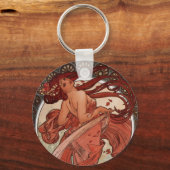 Alfons Mucha Dance Sleutelhanger (Voorkant)