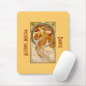 Alfons Mucha Dans Vintage Print Muismat (Met muis)