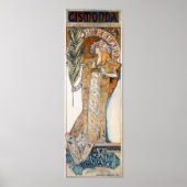 Alfons Mucha Gismonda Poster (Voorkant)