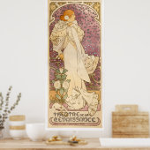 Alfons Mucha La Dame aux Camlias Sarah Bernhardt Poster (Keuken)
